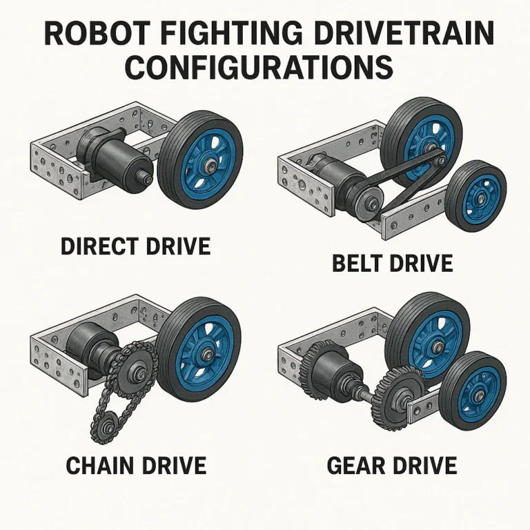 Featured image for 7 Ultimate Robot Fighting Drivetrain Configurations 2026