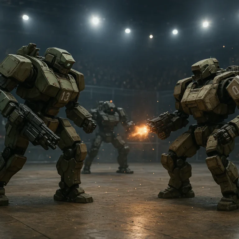 Featured image for Military Robot Fighting Real Bots vs. War Hype